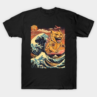 Catzilla Cat Feline Fun T-Shirt